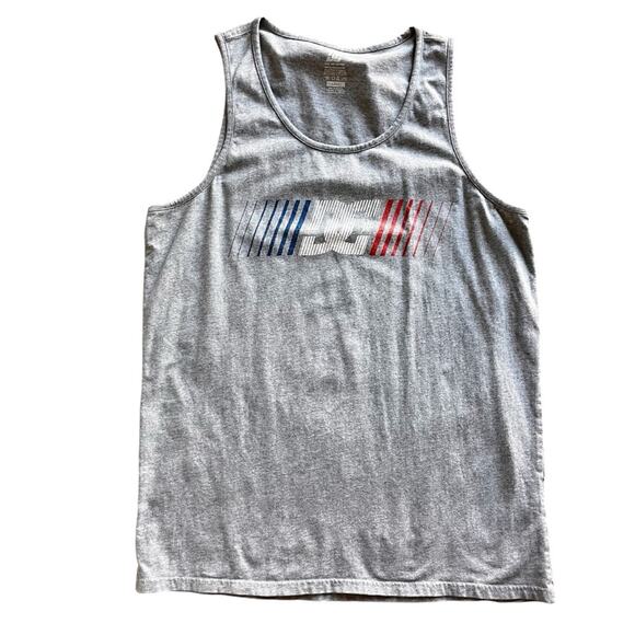 DC Skate Brand Gray Tank Top Fast Dry Cotton mens size large L - Picture 1 of 6